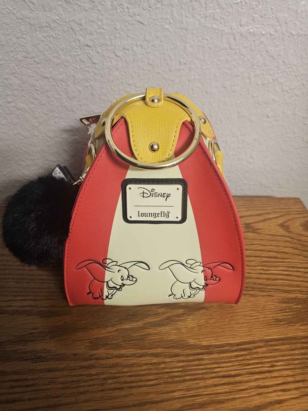 Loungefly Disney Dumbo Circus Tent Figural Crossbody Bag - Retired BoxLunch Excl
